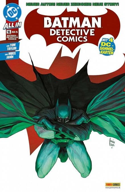 Cover Art for BATMAN-DETECTIVE COMICS ( REBIRTH )