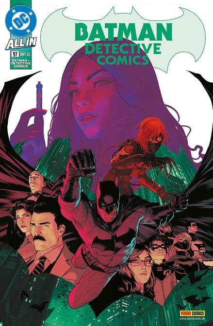 Cover Art for BATMAN-DETECTIVE COMICS ( REBIRTH )