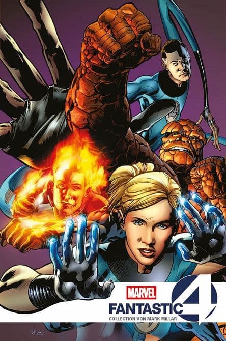 Cover Art for FANTASTIC FOUR COLLECTION VON MARK MILLAR ( HC )