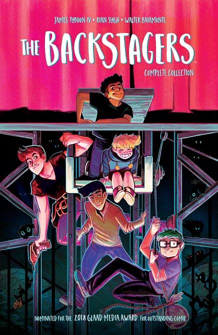 Cover Art for BACKSTAGERS COMPLETE COLLECTION TP