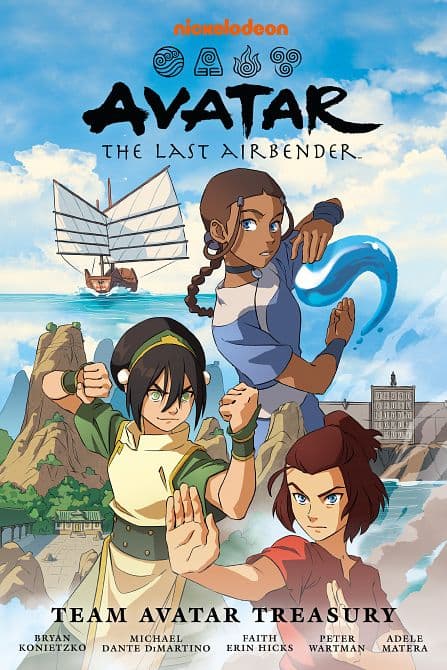 Cover Art for AVATAR THE LAST AIRBENDER--TEAM AVATAR TREASURY OMNIBUS TP