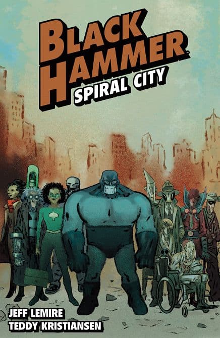 Cover Art for BLACK HAMMER VOLUME 09 SPIRAL CITY TP