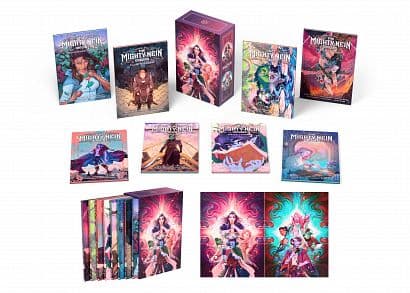 Cover Art for CRITICAL ROLE THE MIGHTY NEIN ORIGINS BOXED SET HC