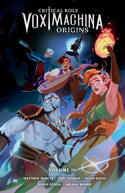 Cover Art for CRITICAL ROLE VOX MACHINA ORIGINS VOLUME IV TP