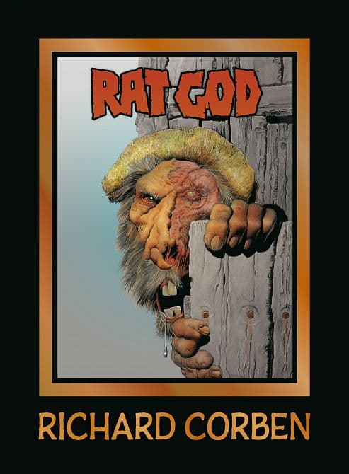 Cover Art for RAT GOD HC