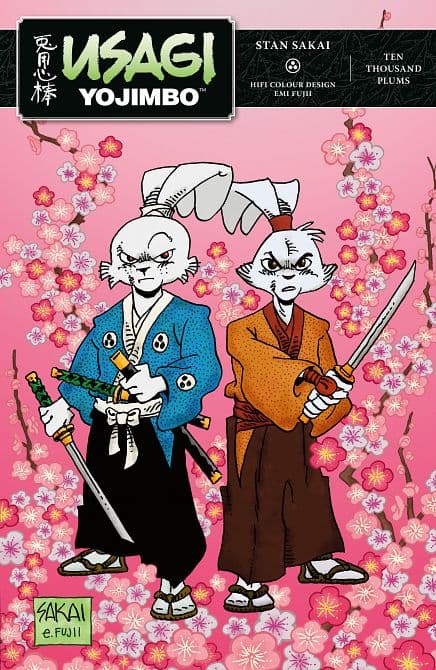 Cover Art for USAGI YOJIMBO VOLUME 41 TEN THOUSAND PLUMS TP