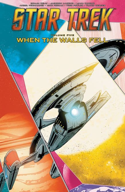 Cover Art for STAR TREK, VOL. 05 WHEN THE WALLS FELL TP