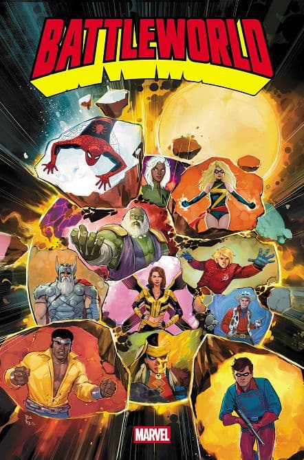 Cover Art for BATTLEWORLD