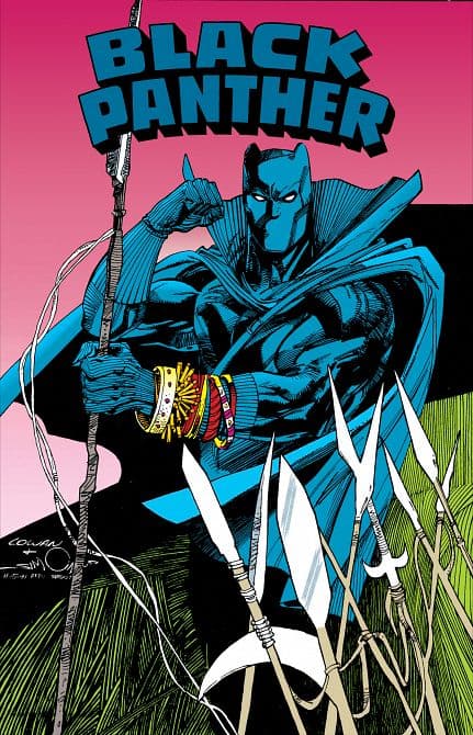 Cover Art for BLACK PANTHER REVENGE OF THE BLACK PANTHER OMNIBUS DENYS COWAN COVER HC