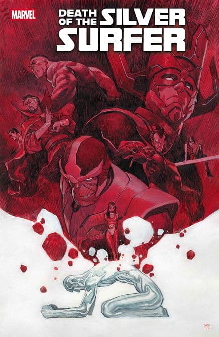 Cover Art für DEATH OF THE SILVER SURFER
