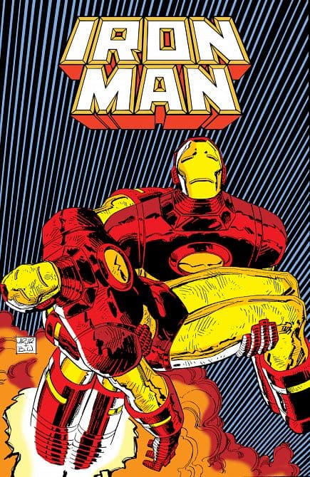 Cover Art for IRON MAN ARMOR WARS OMNIBUS JOHN ROMITA JR. COVER [ DM ONLY ] HC