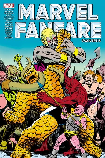 Cover Art for MARVEL FANFARE OMNIBUS VOL. 02 JIM STARLIN COVER HC