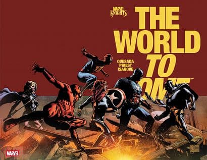 Cover Art for MARVEL KNIGHTS THE WORLD TO COME