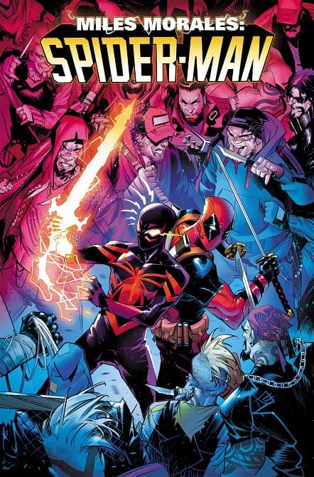 Cover Art for MILES MORALES SPIDER-MAN/DEADPOOL-POOLS OF BLOOD TP