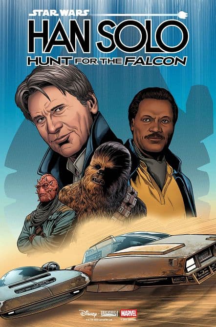 Cover Art for STAR WARS HAN SOLO-HUNT FOR THE FALCON