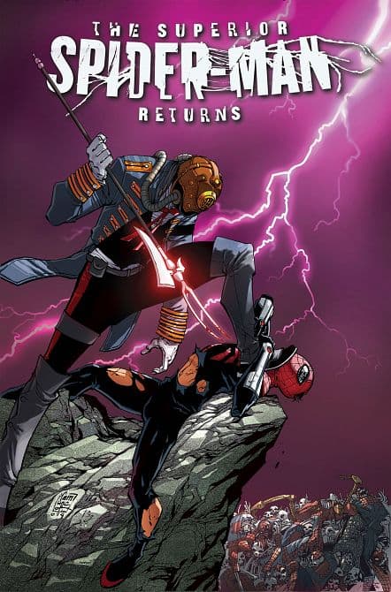 Cover Art for SUPERIOR SPIDER-MAN RETURNS OMNIBUS MIKE DEL MUNDO COVER [ DM ONLY ] HC