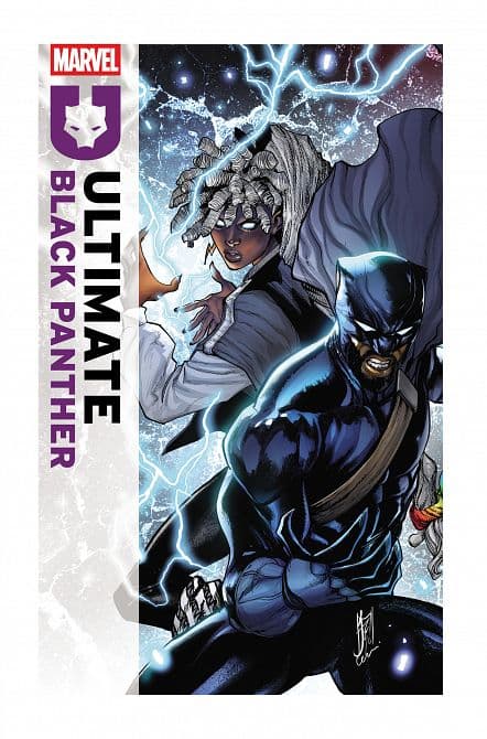 Cover Art for ULTIMATE BLACK PANTHER BY BRYAN HILL VOL. 03 DARLNESS AND LIGHT TP