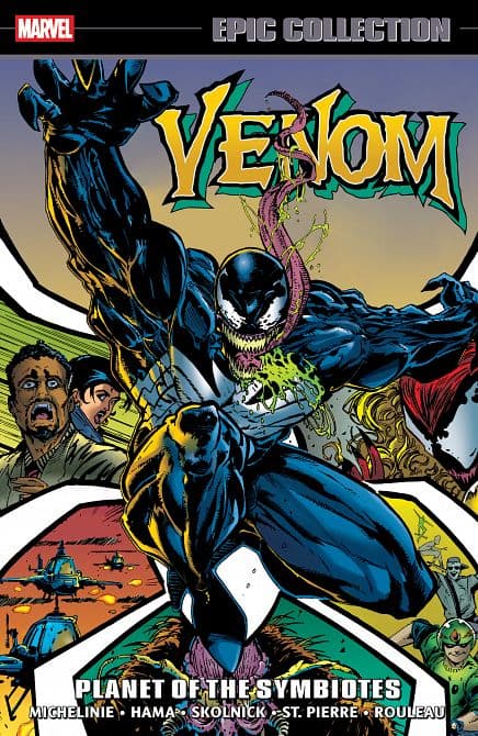 Cover Art for VENOM EPIC COLLECTION PLANET OF THE SYMBIOTES TP