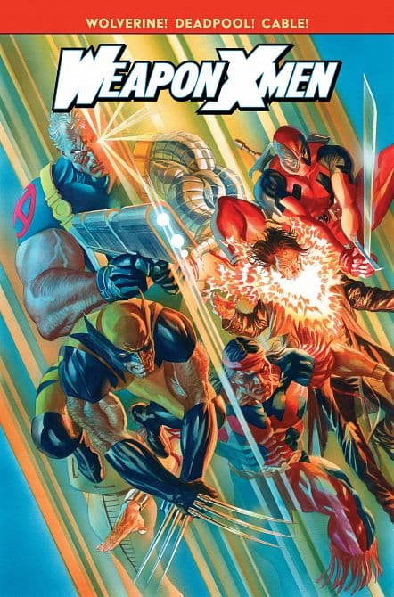 Cover Art for WEAPON X-MEN THE REAL THING TP