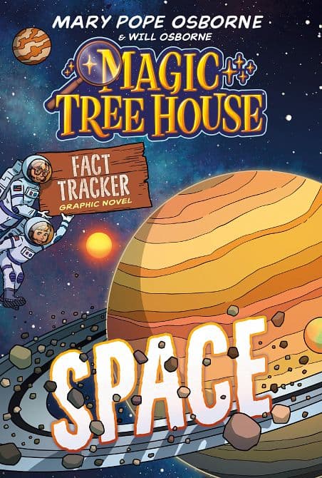 Cover Art for MAGIC TREE HOUSE FACT TRACKER GRAPHIC NOVEL SPACE HC