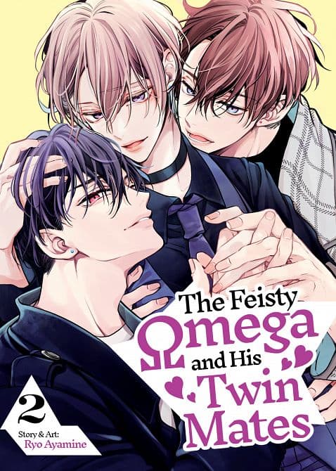 Cover Art for FEISTY OMEGA AND HIS TWIN MATES VOL. 02 TP
