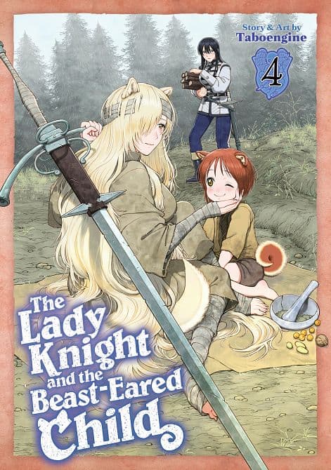 Cover Art for LADY KNIGHT AND THE BEAST-EARED CHILD VOL. 04 TP