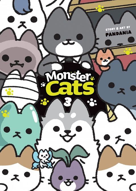 Cover Art for MONSTER CATS VOL. 03 TP