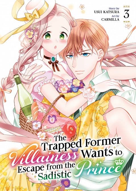 Cover Art for TRAPPED FORMER VILLAINESS WANTS TO ESCAPE FROM THE SADISTIC PRINCE VOL. 03 TP