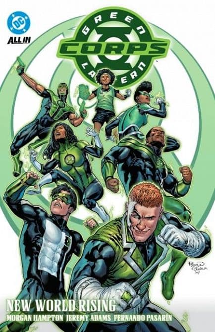 Cover Art for GREEN LANTERN CORPS ( 2025 ) TP VOL 01 NEW WORLD RISING