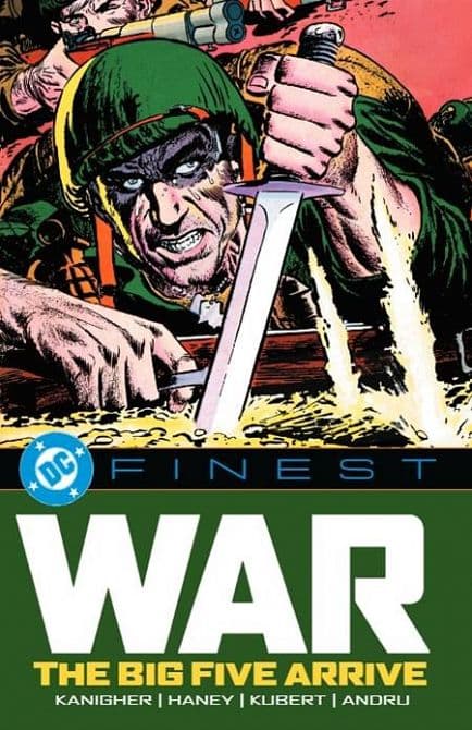 Cover Art for DC FINEST WAR THE BIG FIVE ARRIVE TP