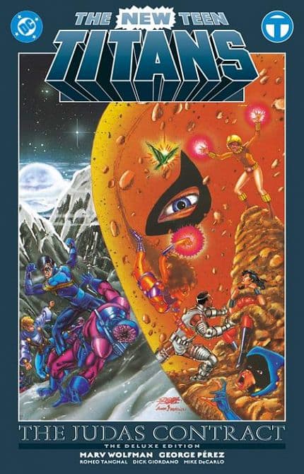 Cover Art for NEW TEEN TITANS THE JUDAS CONTRACT DELUXE EDITION HC ( 2025 EDITION )