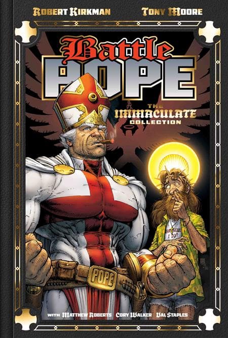 Cover Art for BATTLE POPE 25TH ANNIVERSARY DLX HC