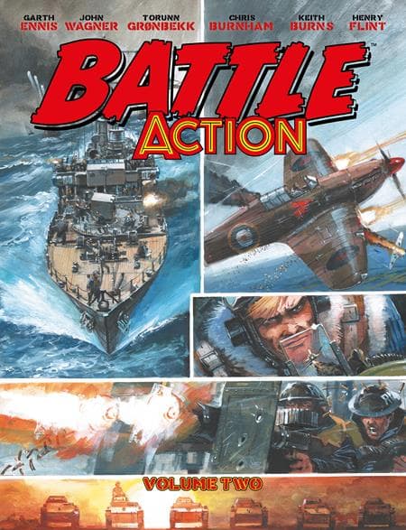 Cover Art for BATTLE ACTION HC VOL 02