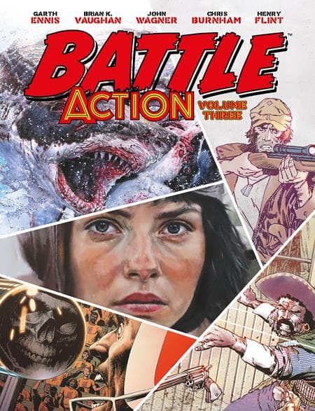 Cover Art for BATTLE ACTION HC VOL 03
