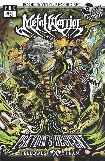 METAL WARRIOR TP #5 ( OF 9 ) PSKYDINS DESCENT OUT OF DETENTION AND INTO DARKNESS WITH 07 IN VINYL