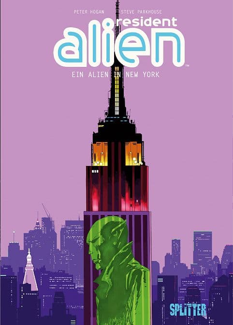 Cover Art for RESIDENT ALIEN ( ab 2022 )