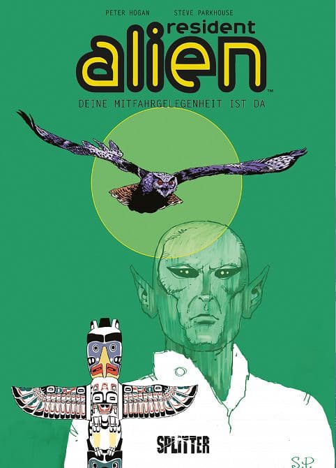 Cover Art for RESIDENT ALIEN ( ab 2022 )