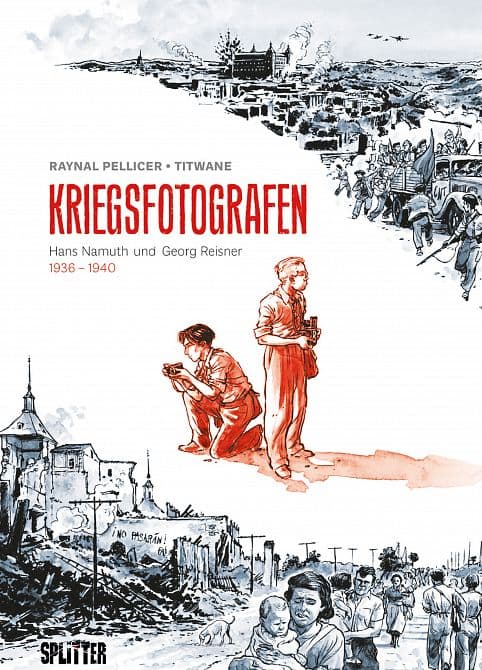 Cover Art for KRIEGSFOTOGRAFEN ( GRAPHIC NOVEL )