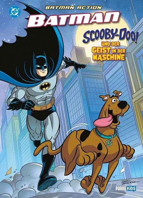 Cover Art for BATMAN ACTION: SCOOBY-DOO UND DER GEIST IN DER MASCHINE SC )