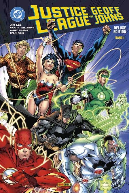 Cover von JUSTICE LEAGUE VON GEOFF JOHNS ( DELUXE EDITION ) #1