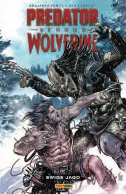 Cover Art for PREDATOR VS. WOLVERINE: EWIGE JAGD ( SC )