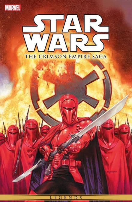 Cover Art for STAR WARS COMICS: DIE CRIMSON EMPIRE-SAGA