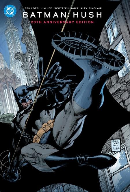 Cover Art for BATMAN DAY 2025-BATMAN HUSH 20TH ANNIVERSARY EDITION HC VARIANT DUSTJACKET