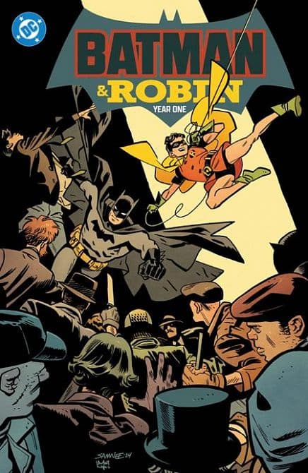 Cover Art for BATMAN & ROBIN YEAR ONE HC