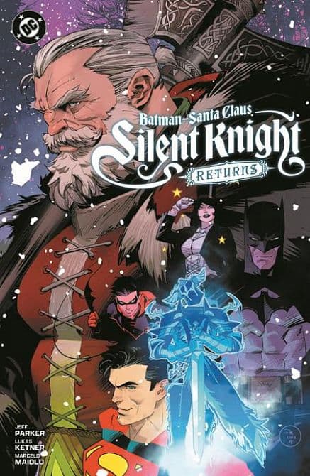 Cover Art for BATMAN SANTA CLAUS SILENT KNIGHT RETURNS TP