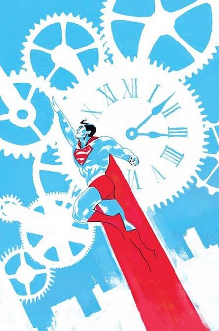 Cover Art for SUPERMAN RED & BLUE 2025 SPECIAL
