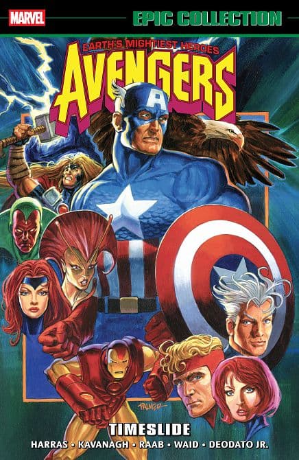 Cover Art for AVENGERS EPIC COLLECTION TIMESLIDE TP