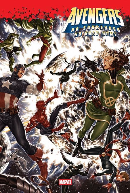 Cover Art for AVENGERS NO SURRENDER/NO ROAD HOME OMNIBUS HC