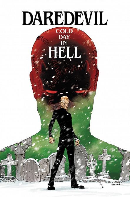 Cover Art for DAREDEVIL COLD DAY IN HELL HC