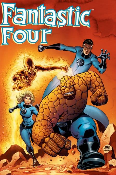 Cover Art for FANTASTIC FOUR BY WAID & WIERINGO AUTHORITATIVE ACTION TP